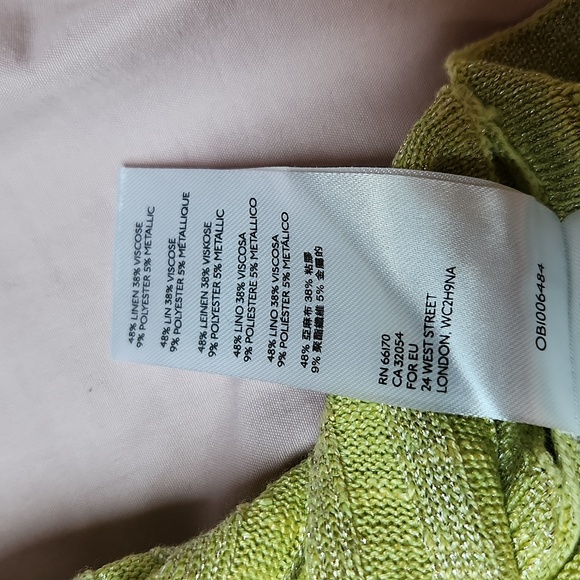 Anthropologie Sparkly Sheer Open Sleeve Tunic Top - Picture 10 of 12